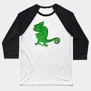 Funny Chameleon Baseball T-Shirt